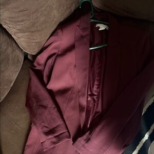 H&M Burgundy Blazer